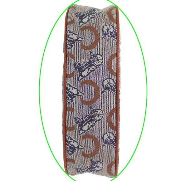 Celine Horse Carriage Macadam Handbag - Picture 5 of 9